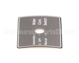 22674 Henny Penny Decal - Water Control Switch