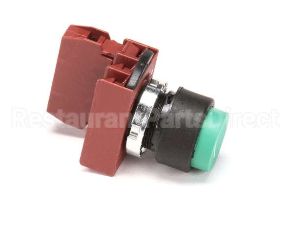 226EE-22PB-GE Biro Start P/B, 22Mm Ext W/N.o. Contact Blk