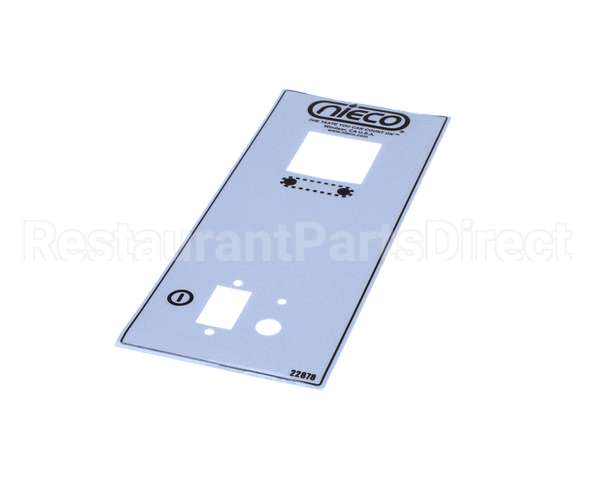22878 Nieco Label, Control Box, Std, Jf-G