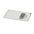 22895 Compatible Nieco Label, 1 Blet, Control Box