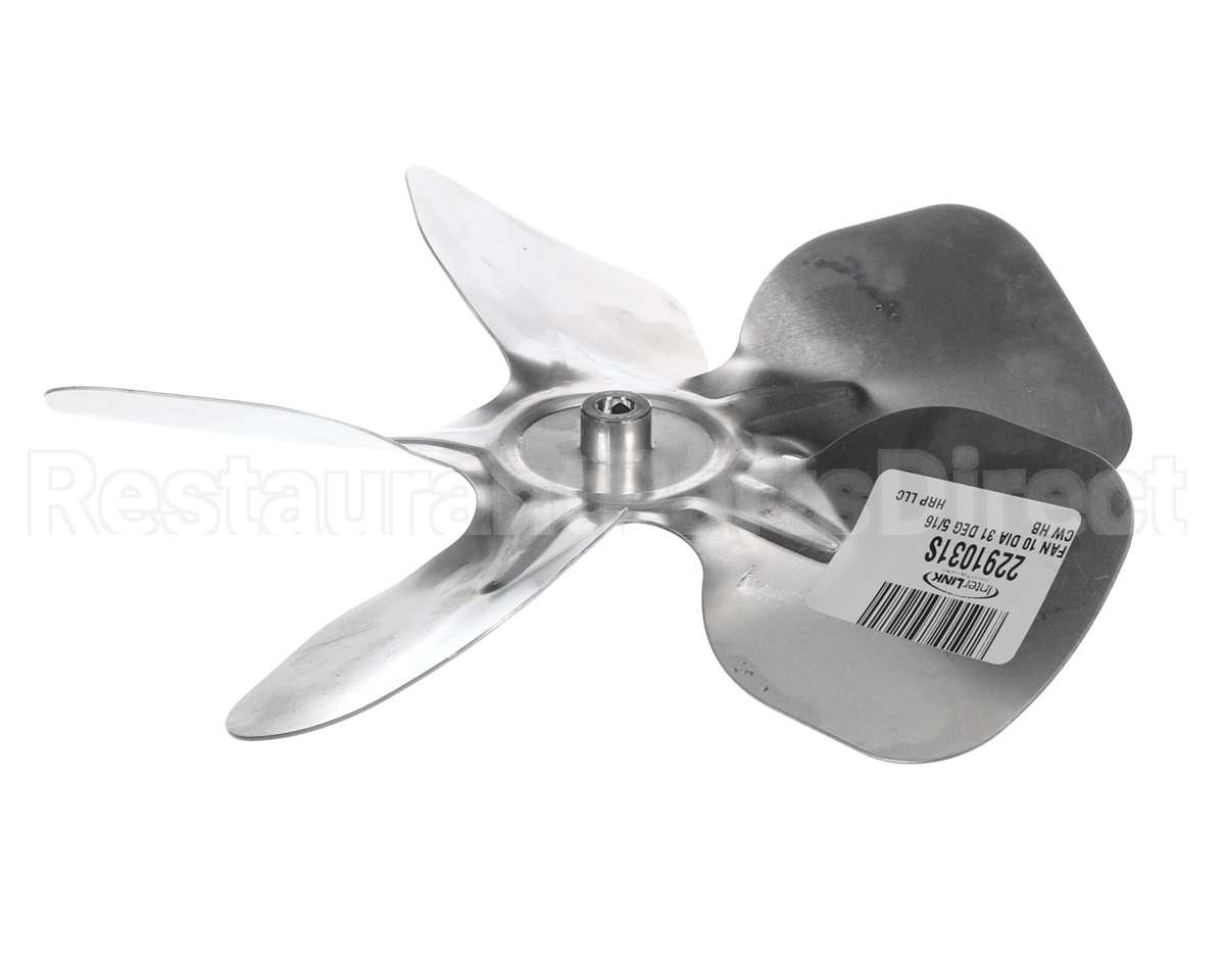 2291031S Heatcraft Fan 10 Dia 31 Deg 5/16 Cw Hb