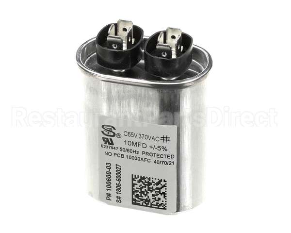 22W80 Lennox Capacitor-Oval-10 370V
