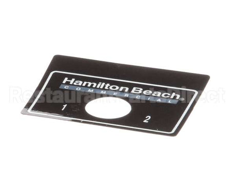 230047800 Hamilton Beach Nameplate Switchplate