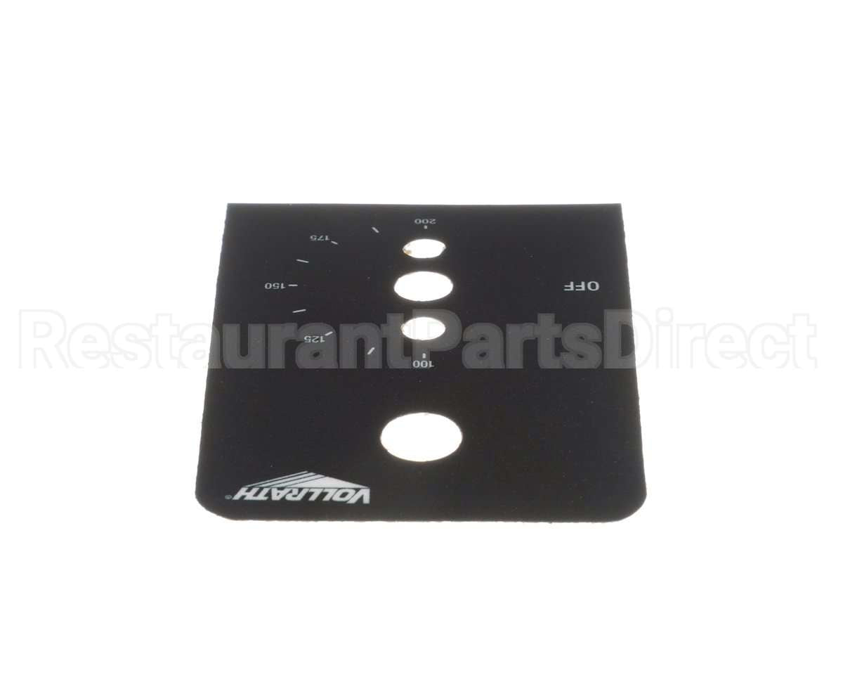 23877-1 Vollrath Control Label- Retro Warmer