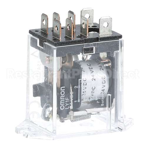 23A023 Compatible Ultrafryer Relay, Comptr, 10A, Spdt, 24Vdc, P2