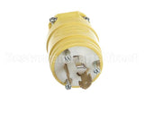 2447 Hubbell Lighting Locking Plug 15A 125V 2P 3W