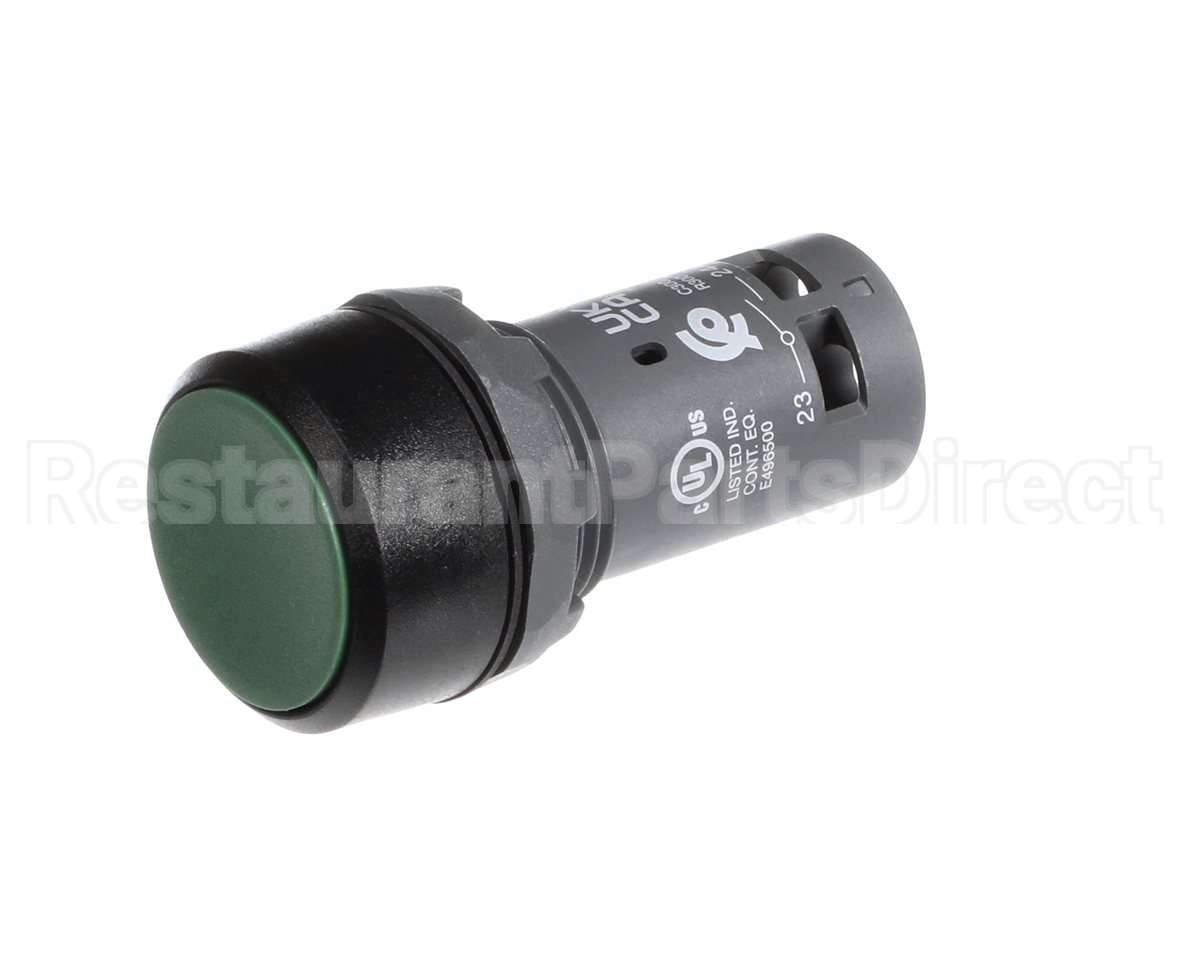 24922 Omcan Button, Green W/O Timer