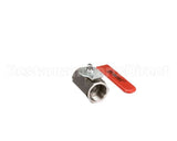 24A057 Ultrafryer Valve, Ball 1 1/4In Chrome Plated