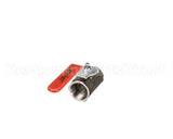 24A057 Ultrafryer Valve, Ball 1 1/4In Chrome Plated