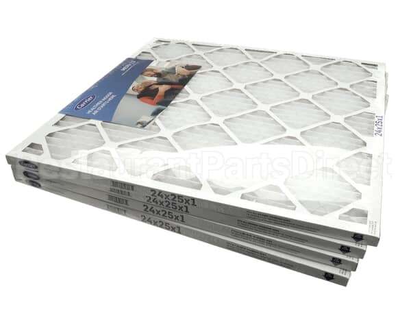 24X25X1-M13-C-P4 Carrier Merv 13 1" Air Filter, 24"X25"X1", 4 Pac