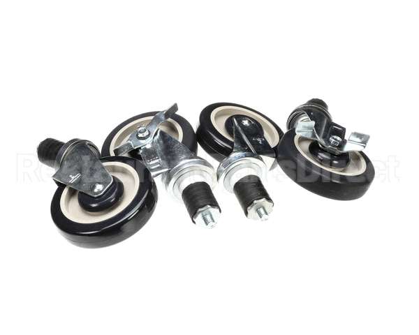 250500 Town Food Service Casters Set Of 4, 5 Dia. (2 W/ & 2 W/O B