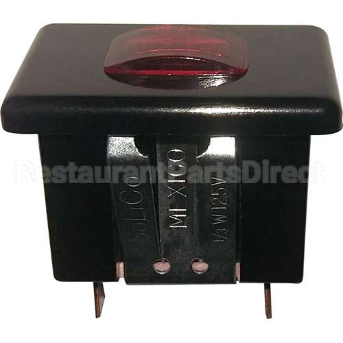 2515841-1 Compatible Vollrath Indicatorlamp, 125V Red Dome
