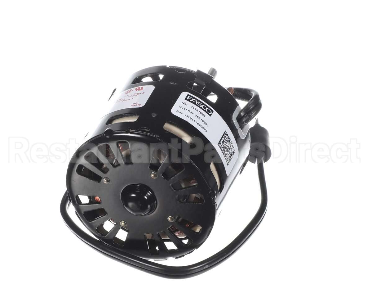 25315601S Heatcraft Motor 1/20Hp 230V 1800 Rpm Cwose