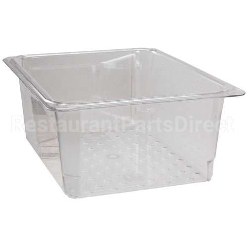 25CLRCW135 Compatible Cambro Colander Food Pan 1/2X5 Clear