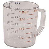 25MCCW-135 Compatible Cambro Cup, Measuring(1Cup, Dry, Clear)