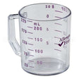 25MCCW441 Compatible Cambro 1 Cup Measuring Cup Allergen-Free