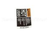 26186.0000 Bunn Decal, Warning Hot Liquid