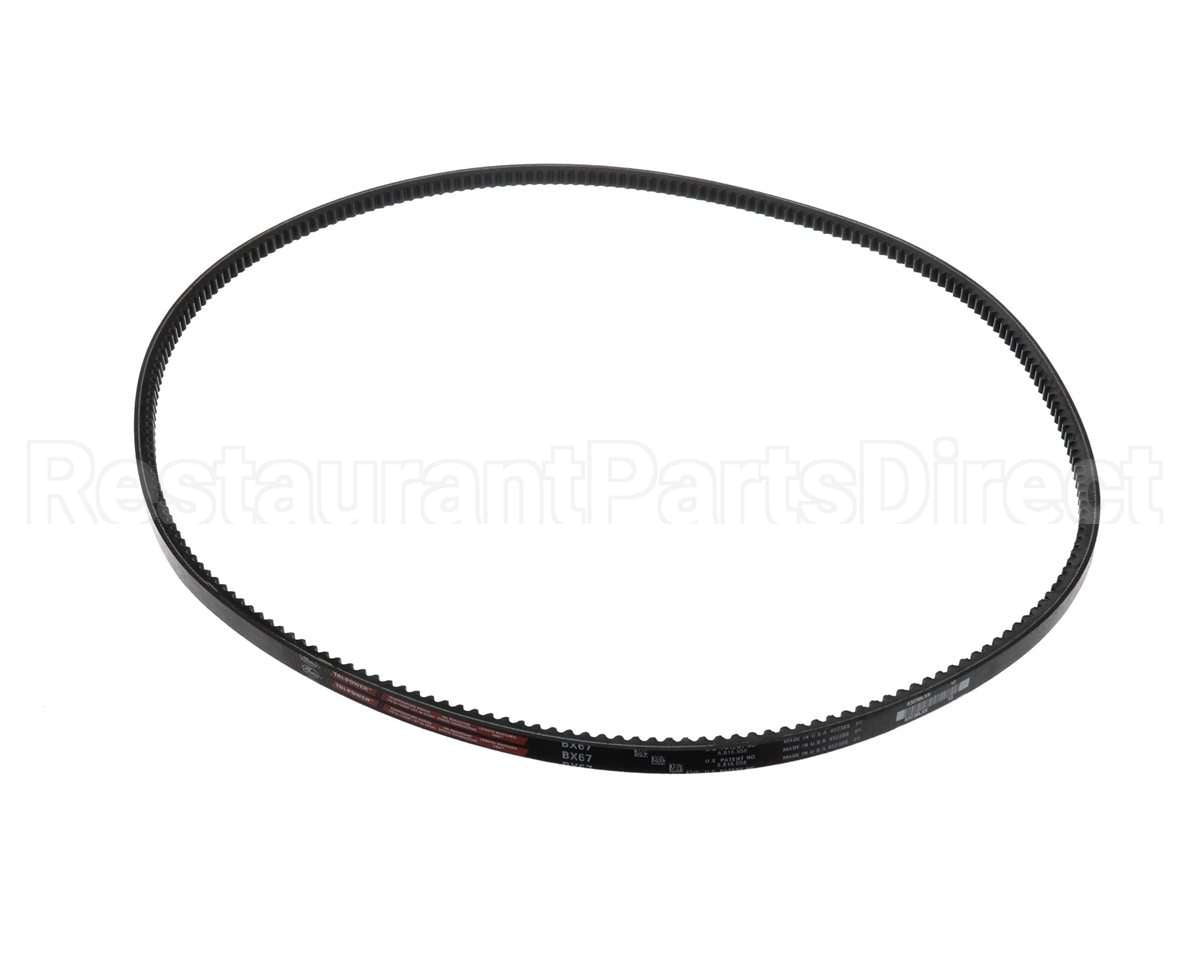 26W56 Lennox 100245-09, Bx67 V-Belt, Bx Section, 70 I