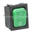 27511SP Compatible Lincoln Rocker Switch - Green Light