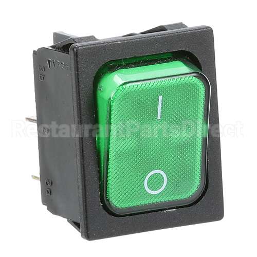 27511SP Compatible Lincoln Rocker Switch - Green Light