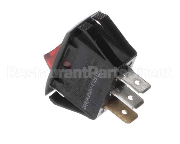 27727.0001 Bunn Switch,Spst On/Off Illum-Red Ce
