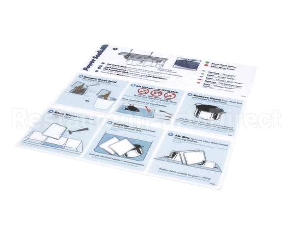 27878 Power Soak Systems Backsplash Decal Pack Ps-200 L