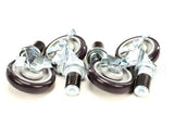 28-129S Krowne 1-5/8 Stem Caster With 5 Wheel (Set Of 4