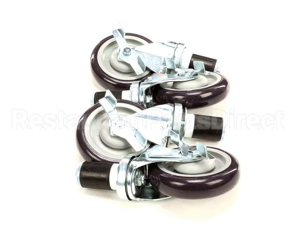 28-129S Krowne 1-5/8 Stem Caster With 5 Wheel (Set Of 4