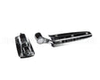 28 Imperial Brown Jshape Hinge- 1248-Flush- Chrome