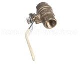 280-00025 Grindmaster Cecilware 1/2" Ball Valve Cast