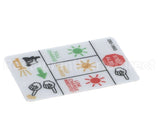 280-1863 Mart Cart Decal: Rocker Swt, 3G Intelli, Eng/Span
