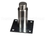 28010 Structural Concepts Leg Round W/Plate 4.00 Inss