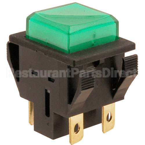 28296 Compatible Bunn Switch, Dispenser, Green, Dpst