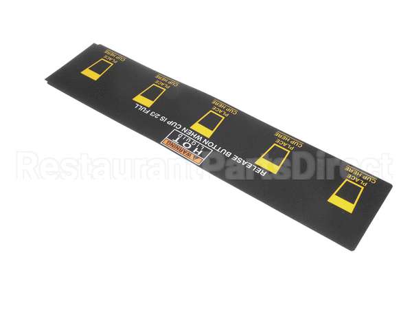 28328.0009 Bunn Decal, Cup Placement Fmd-5