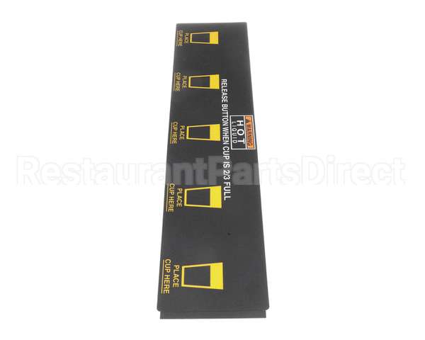 28328.0009 Bunn Decal, Cup Placement Fmd-5