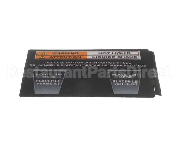 28328.7005 Bunn Decal,Cup Placement-Fmd2