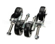 2878.S Hardt Casters (4) Adjustable, Set Of 4 (2 W/Br