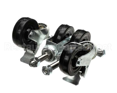 2878.S Hardt Casters (4) Adjustable, Set Of 4 (2 W/Br