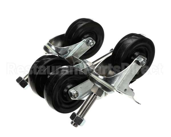 2878.S Hardt Casters (4) Adjustable, Set Of 4 (2 W/Br