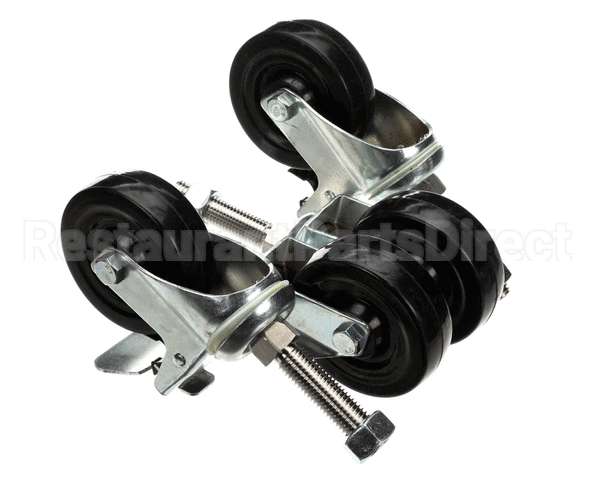 2878.S Hardt Casters (4) Adjustable, Set Of 4 (2 W/Br
