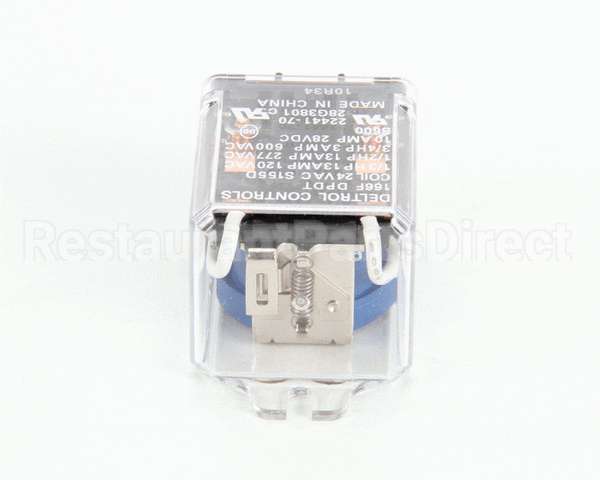 28G38 Lennox Plug-In Relay, Dpdt, 24 Vac Coil, 13 Amp