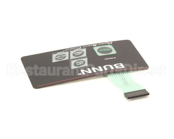 29006.0001 Bunn Switch, Membrane 3-Warmer Left