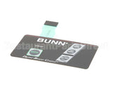 29006.0003 Bunn Switch, Membrane 1L/2Upper Warmer