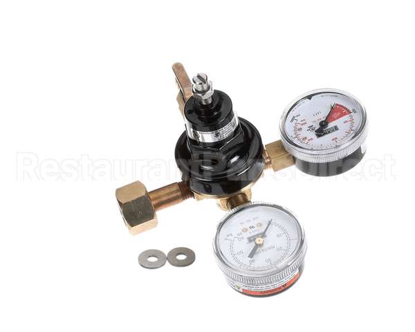 2928F Perlick Co2 Regulator, Primary, Twin G