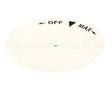 293300 Low Temp Industries Label On/Off/Max Clear