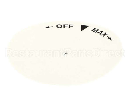 293300 Low Temp Industries Label On/Off/Max Clear