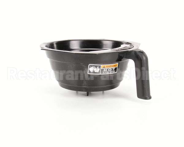 29351.0001 Bunn Funnel W/Decals, Wide-Black
