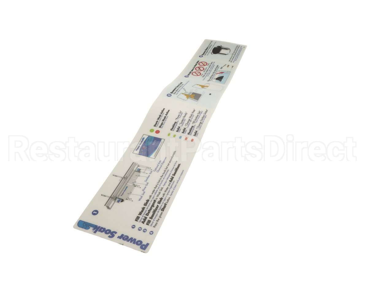 29486 Power Soak Systems Decal Backsplash Steps 14 L