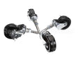 2954.SET4 Hardt Caster Swivel 4 Adj.c/Set Blaz