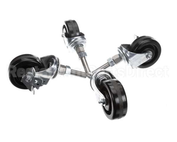 2954.SET4 Hardt Caster Swivel 4 Adj.c/Set Blaz